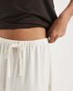 Object Object tiered boho linen mix maxi skirt in sandshell-White - 3