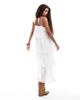 Object Object tiered boho maxi dress in white - 3