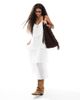Object Object tiered boho maxi dress in white - 4