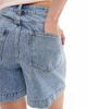 Object Object vintage wash wide denim shorts in medium blue - 3