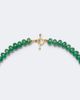 Octavia Elizabeth Octavia Elizabeth 18kt gold beaded necklace with aventurines and tourmaline - 6