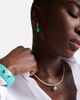 Octavia Elizabeth Octavia Elizabeth 18kt gold pendant necklace with turquoise - 3