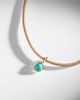 Octavia Elizabeth Octavia Elizabeth 18kt gold pendant necklace with turquoise - 5