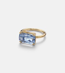 Octavia Elizabeth Octavia Elizabeth 18kt gold ring with aquamarine