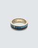 Octavia Elizabeth Octavia Elizabeth 18kt gold ring with with topazes - 1