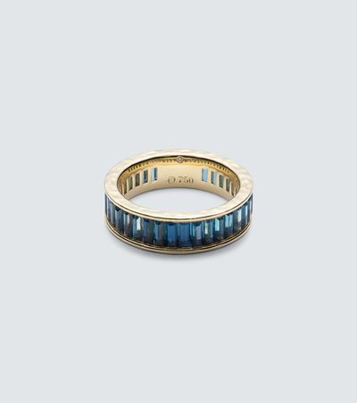 Octavia Elizabeth Octavia Elizabeth 18kt gold ring with with topazes