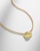 Octavia Elizabeth Octavia Elizabeth Bermuda Grass 18kt gold chain necklace with beryl and diamonds - 5