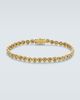 Octavia Elizabeth Octavia Elizabeth Blossom 18kt gold tennis bracelet with diamonds - 1