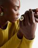 Octavia Elizabeth Octavia Elizabeth Chroma 18kt gold ring with diamonds and beryl - 2