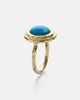 Octavia Elizabeth Octavia Elizabeth Coral Beach Allia 18kt gold ring with turquoise - 4