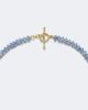 Octavia Elizabeth Octavia Elizabeth Hidden Gem 18kt gold beaded necklace with tanzanites and turquoise - 6