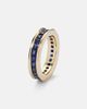 Octavia Elizabeth Octavia Elizabeth Ivy Eternity 18kt gold ring with sapphire - 4
