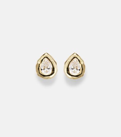 Octavia Elizabeth Octavia Elizabeth Nesting Gem 18kt gold earrings with diamonds