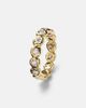 Octavia Elizabeth Octavia Elizabeth Nesting Gem 18kt gold eternity ring with diamonds - 4