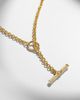 Octavia Elizabeth Octavia Elizabeth The Lower Coast 18kt gold chain necklace with diamonds and pearls - 5