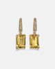 Octavia Elizabeth Octavia Elizabeth Yana Micro 18kt gold earrings with beryls and diamonds - 1
