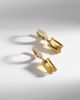 Octavia Elizabeth Octavia Elizabeth Yana Micro 18kt gold earrings with beryls and diamonds - 5