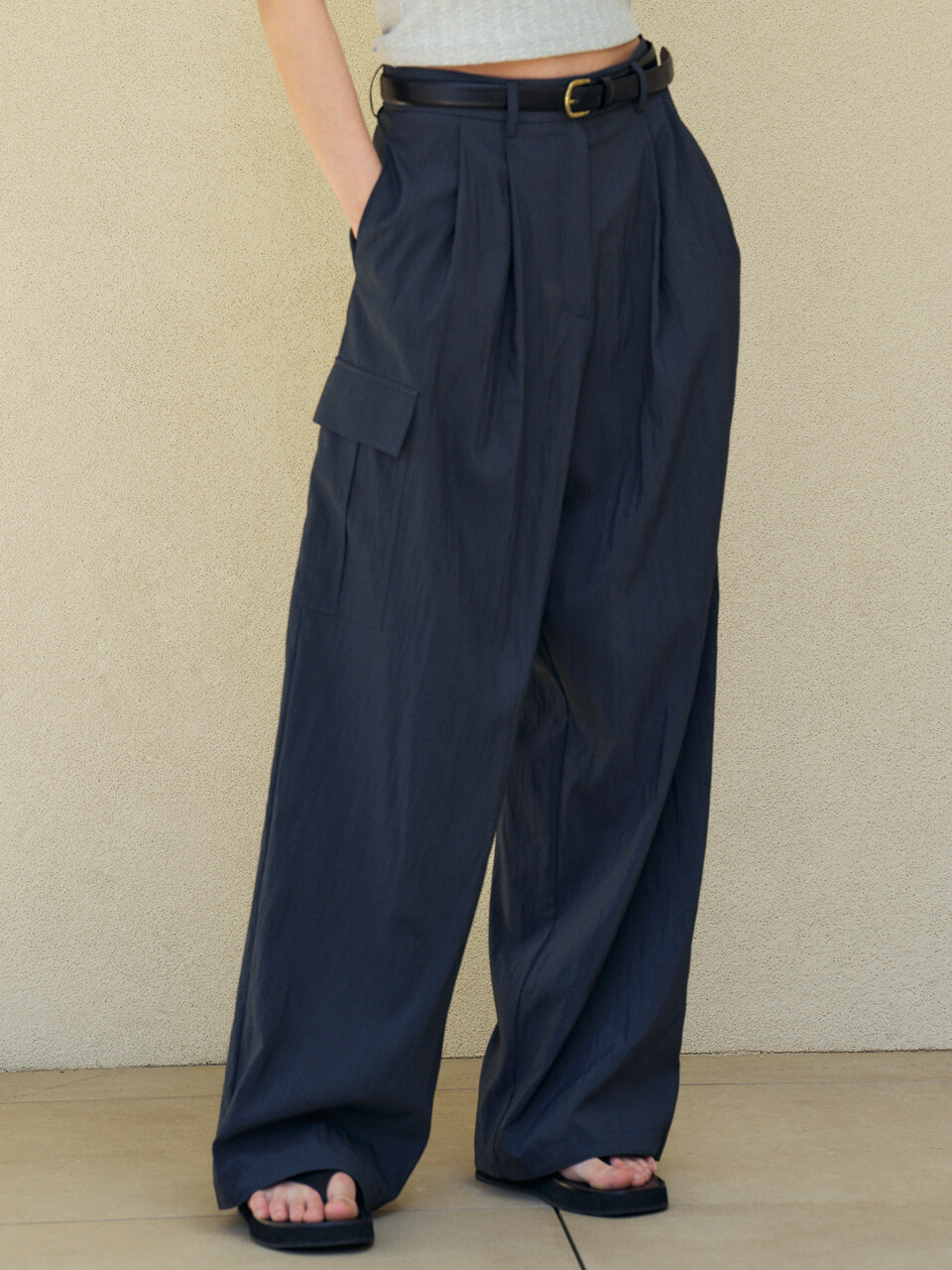 octette Anorak Cargo Pants (Charcoal)
