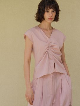 octette Anorak String Sleeveless (Pink)