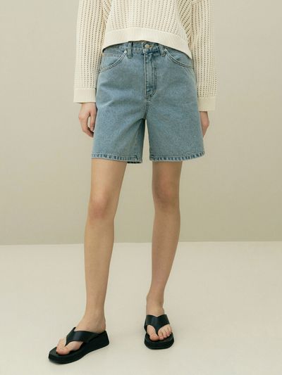 octette Bossa Denim Shorts_Blue