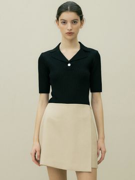 octette Collar Ribbed Sweater