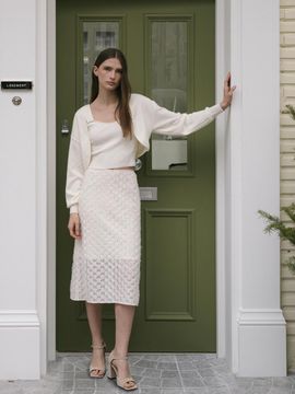 octette Daisy Lace Skirt_2 Colors