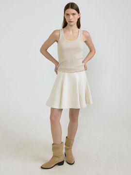 octette Essential Flared Skirt_2 Colors