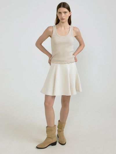 octette Essential Flared Skirt_2 Colors