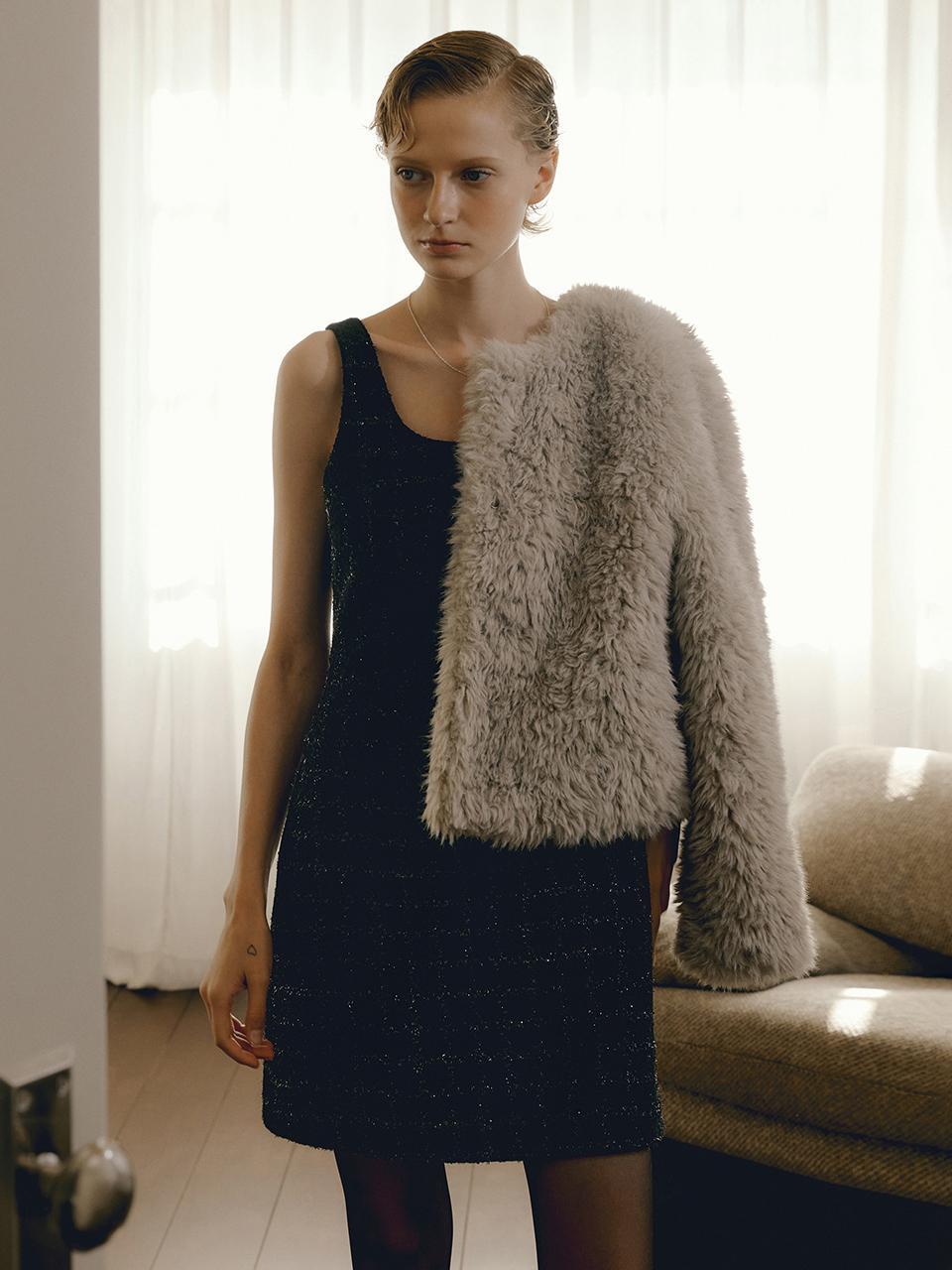 octette GLAM PEARL TWEED MINI OPS_BLACK