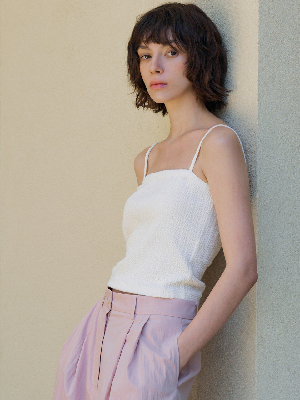 octette Jacquard Tube Top