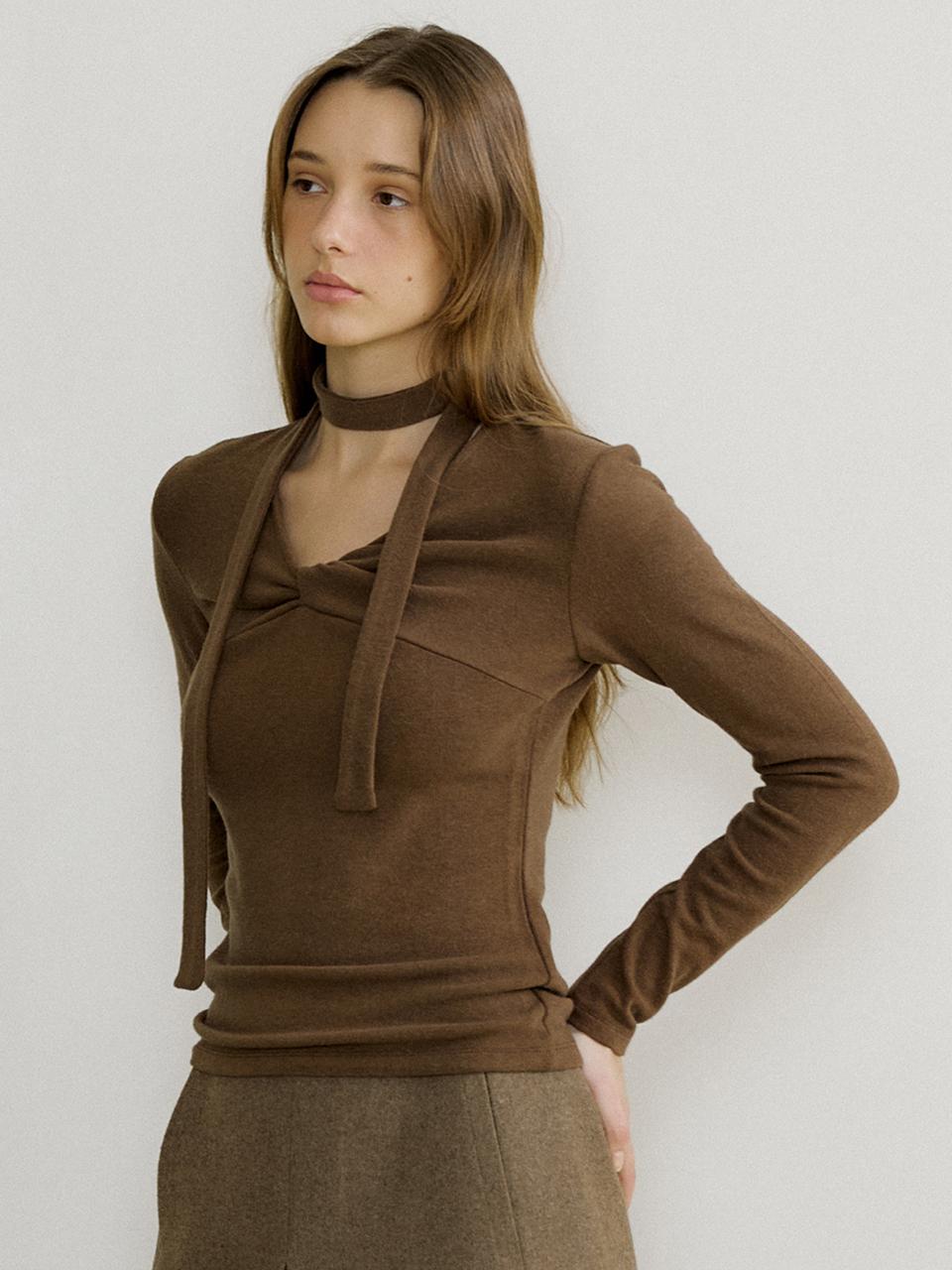 octette JERSEY TWIST LONG SLEEVE T_3COLOR