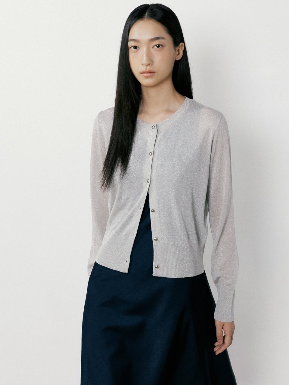 octette Metal Pearl Knit_2 Colors