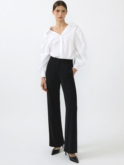 octette Side Line-Semi Pants_Black