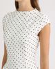 Odd Muse Odd Muse Dot Gathered Midi Dress - 4