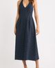 Odd Muse Odd Muse Polka Dot Fit & Flare Halter Neck Midi Dress - 1