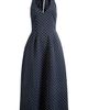 Odd Muse Odd Muse Polka Dot Fit & Flare Halter Neck Midi Dress - 5