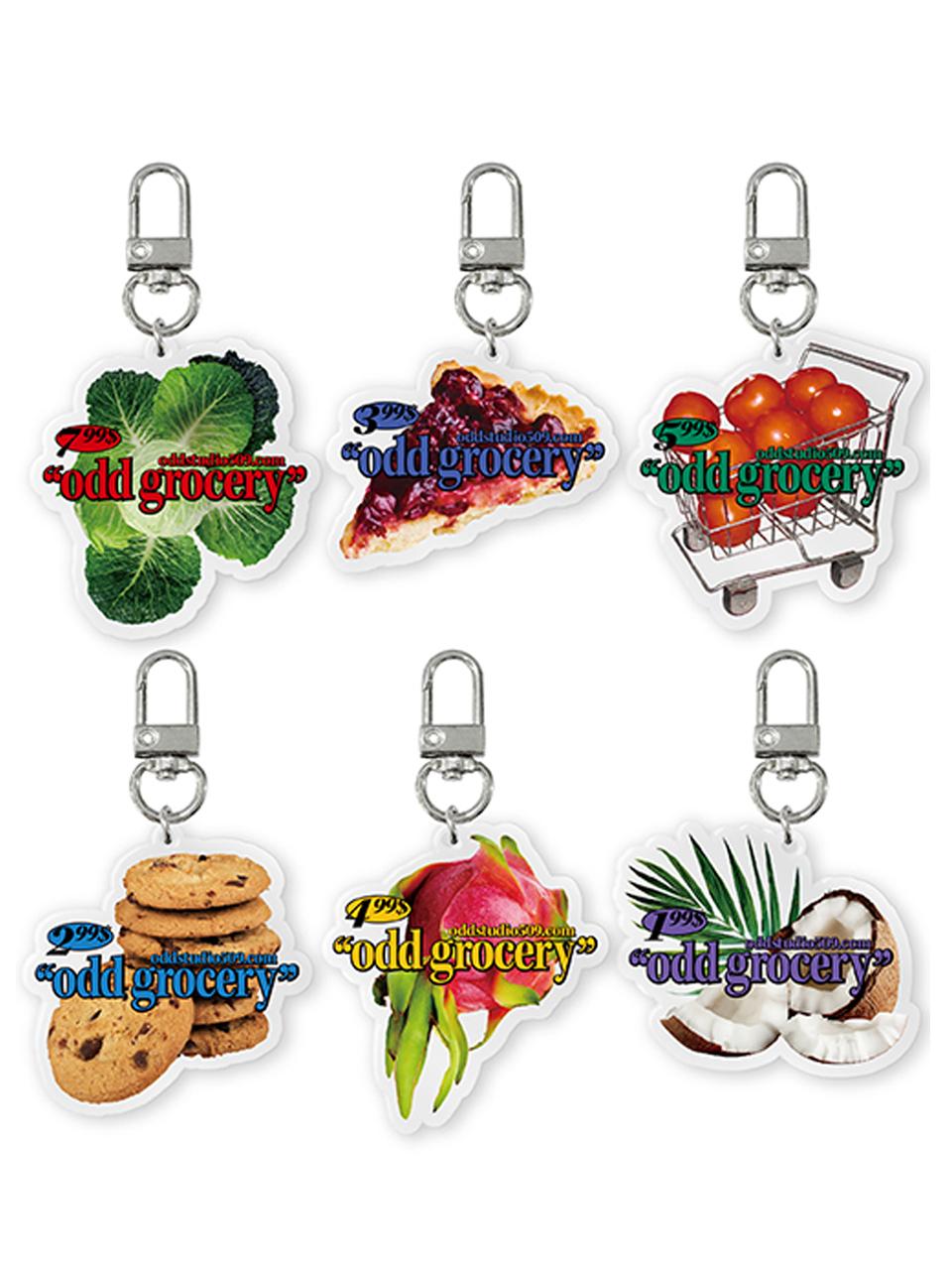 ODD STUDIO Odd Grocery Acrylic Keyring