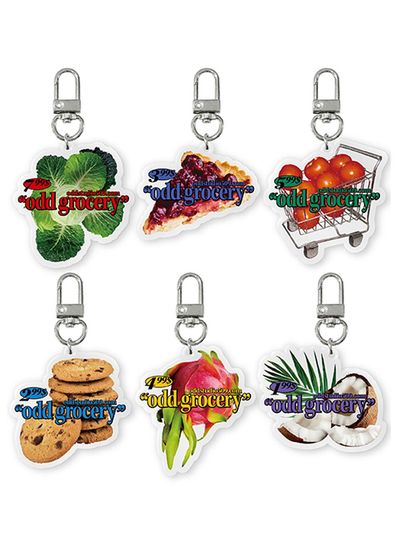 ODD STUDIO Odd Grocery Acrylic Keyring