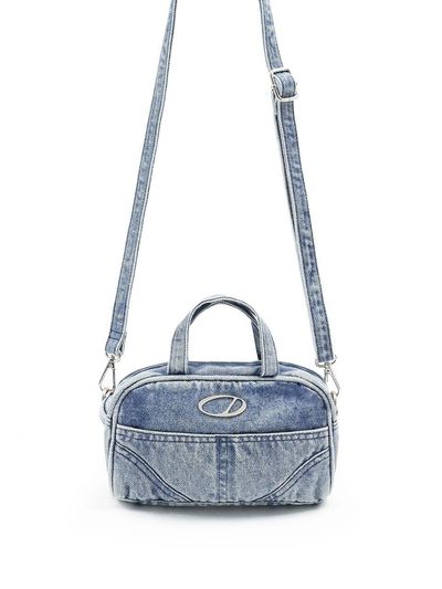 ODD STUDIO Odd Signature Denim Slit Mini Bag