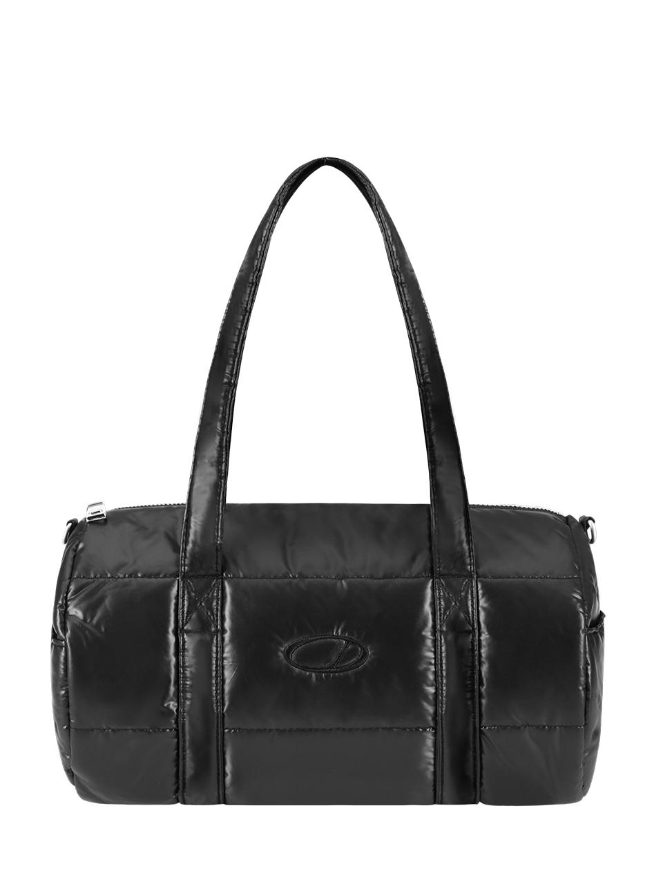 ODD STUDIO Odd Signature Glossy Padding Shoulder Bag_Black