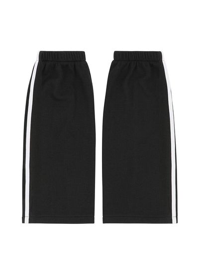 ODD STUDIO Odd Signature Track Leg Warmer_Black