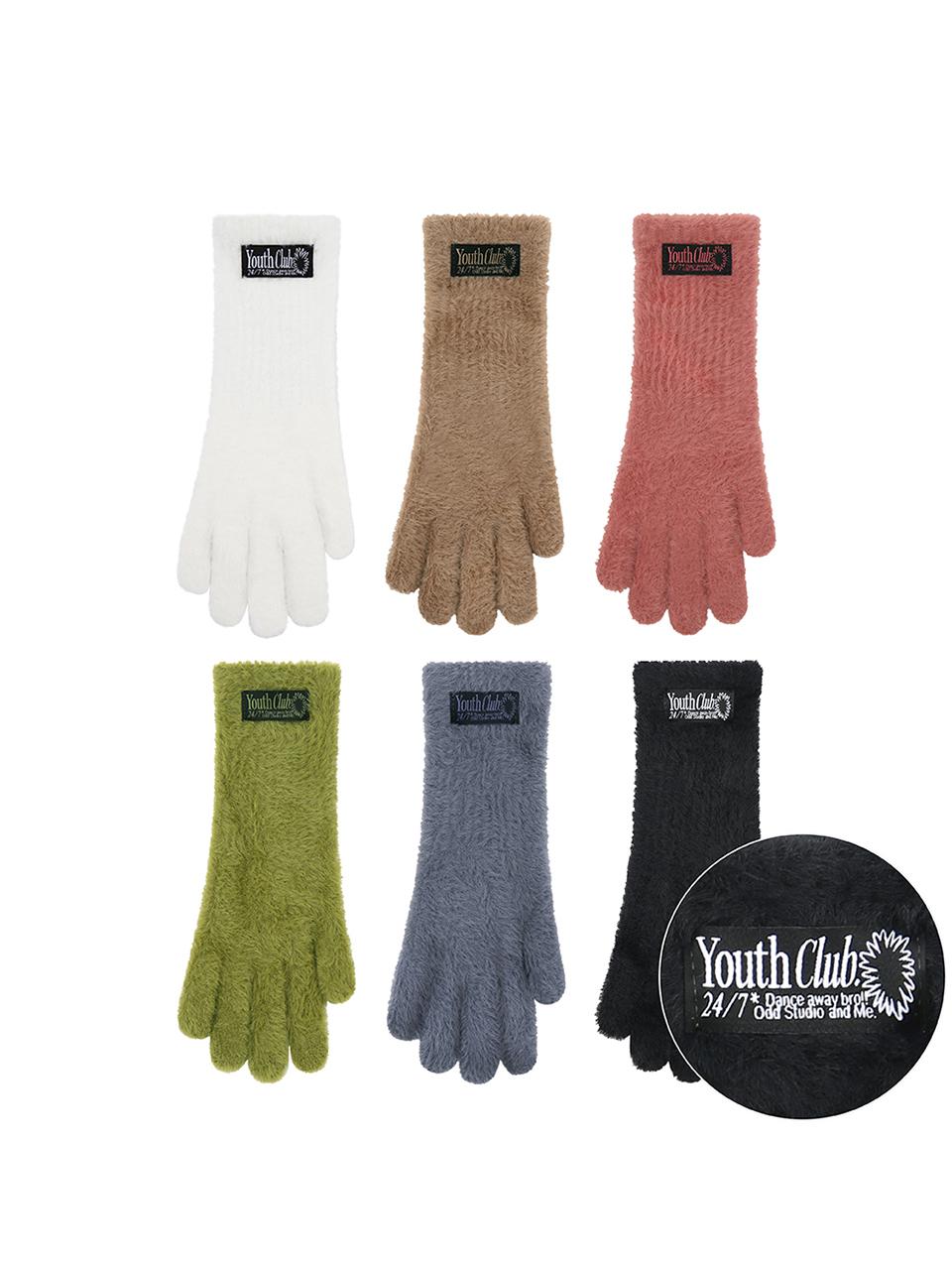 ODD STUDIO Youth Club Knit Gloves