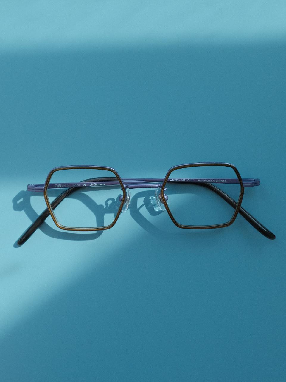oddeyewear BANO GLASSES [PURPLE BROWN]