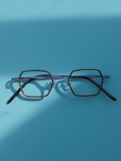 oddeyewear BANO GLASSES [PURPLE BROWN]