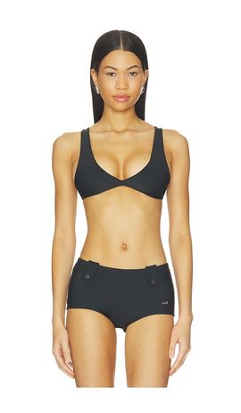 Oddli Oddli Button Bikini Top