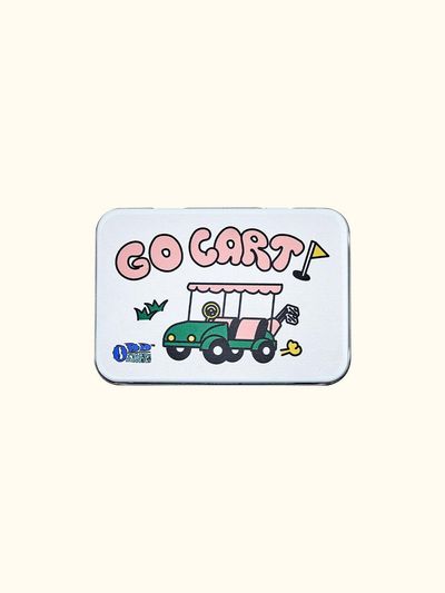 oddsocks GOLF 2ND Go Cart Tin Case Accessories