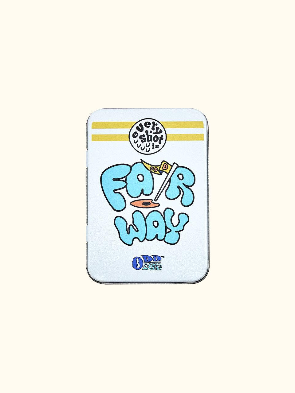 oddsocks GOLF Tin Case 2ND Fairway Accessories