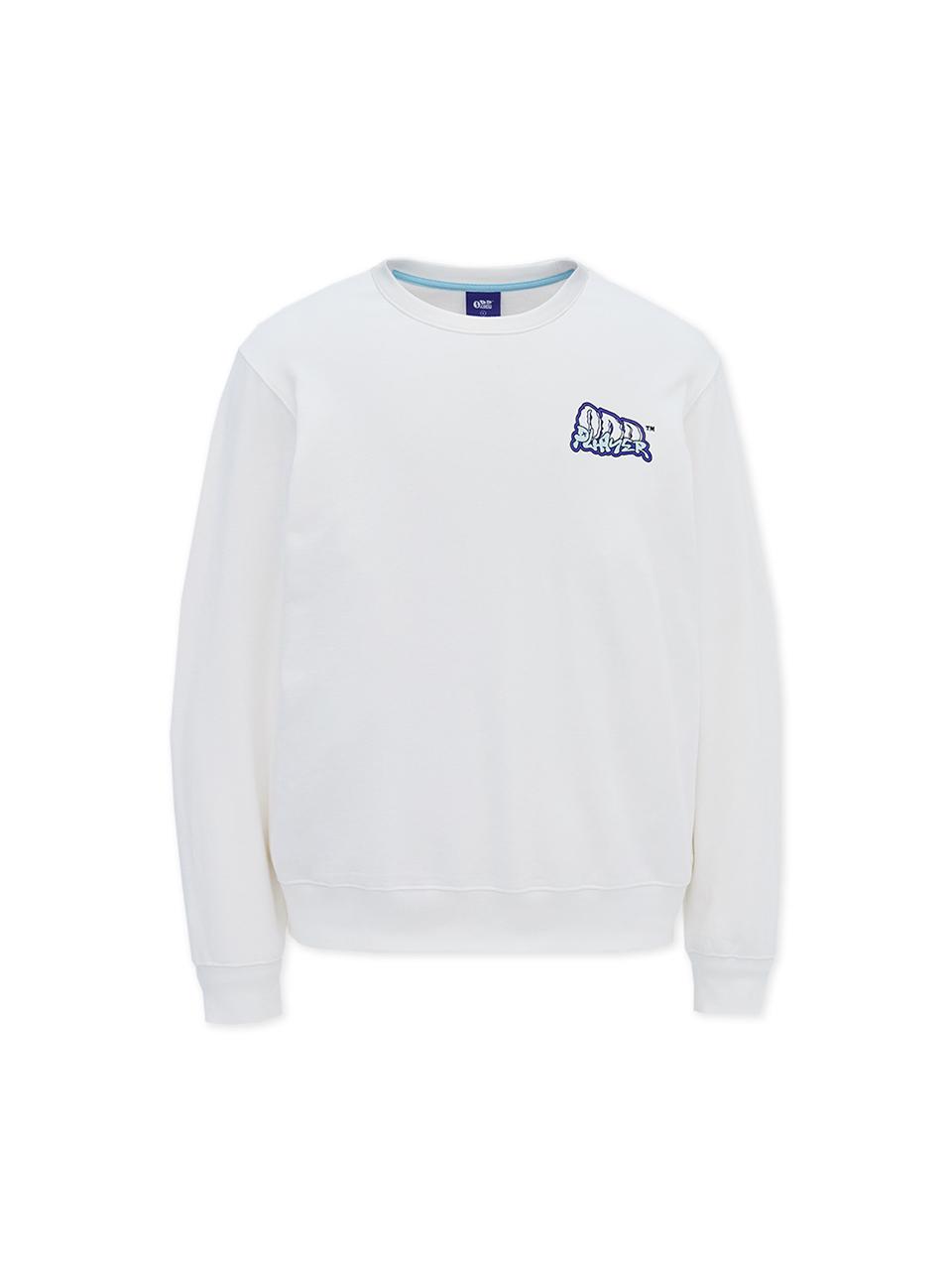 oddsocks ODD PLAYER Odd Graffiti Sweatshirt [WHITE]
