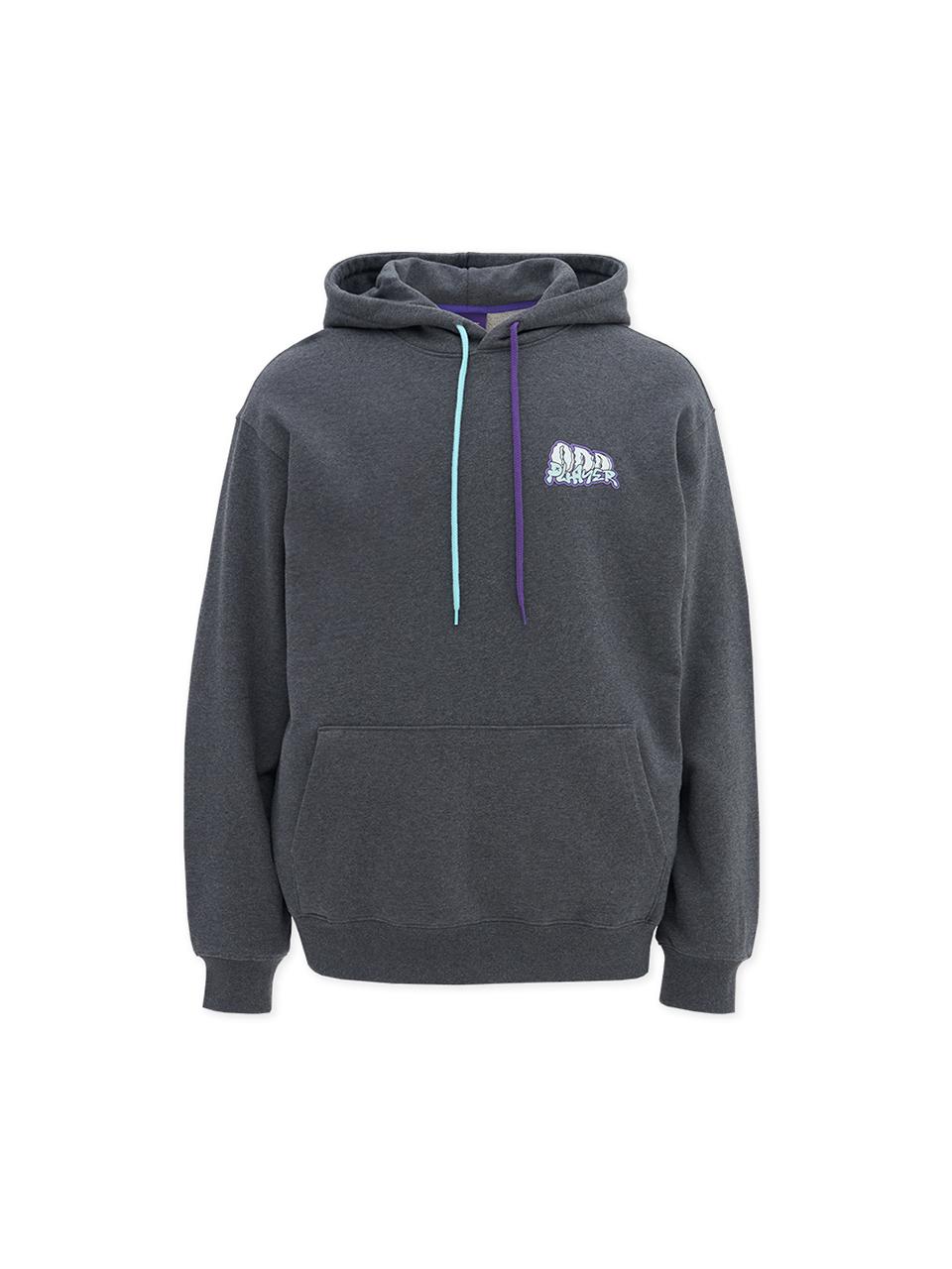 oddsocks ODD PLAYER WBTS Tennis Hoodie [Charcoal]