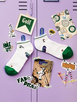 oddsocks [Odd Socks] COOLMAX Sneakers All-in-One Socks